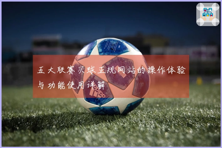 五大联赛买球正规网站的操作体验与功能使用详解