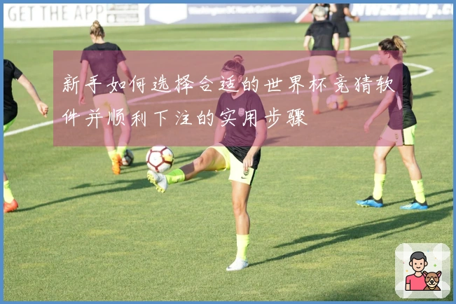 新手如何选择合适的世界杯竞猜软件并顺利下注的实用步骤